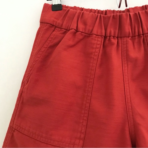 J. CREW Pull-On Camp Short Spiced Cayenne Elastic Waist - Picture 3 of 13